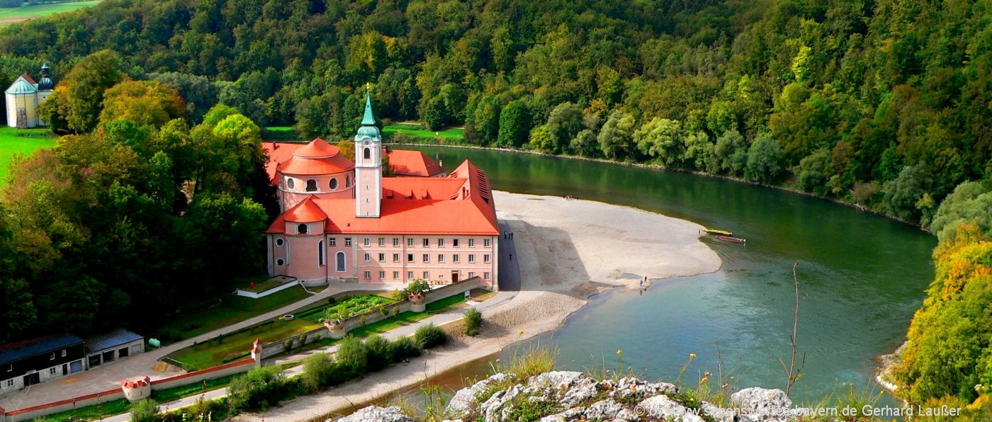 Kloster Weltenburg im Altmühlltal Highlights Ausflugsziele in Bayern