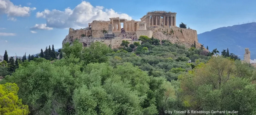 Griechenland Wahrzeichen in Athen Akropolis Highlights Attraktionen Reiseziele