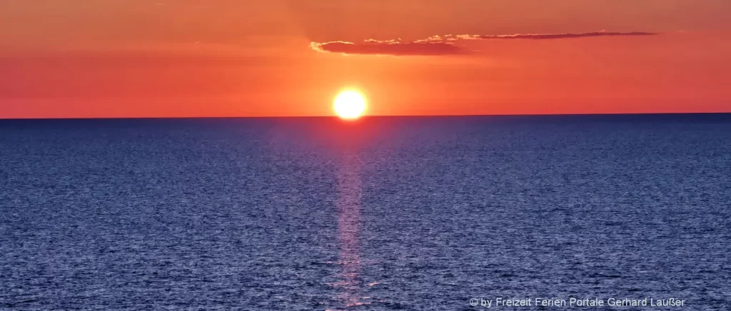 Romantischer Sonnenuntergang am Gardasee Ausflugsziele Tipps