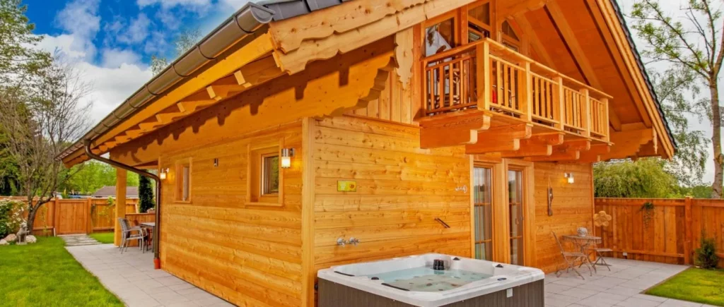 Luxus Chalets mit Sauna & Pool in Oberbayern