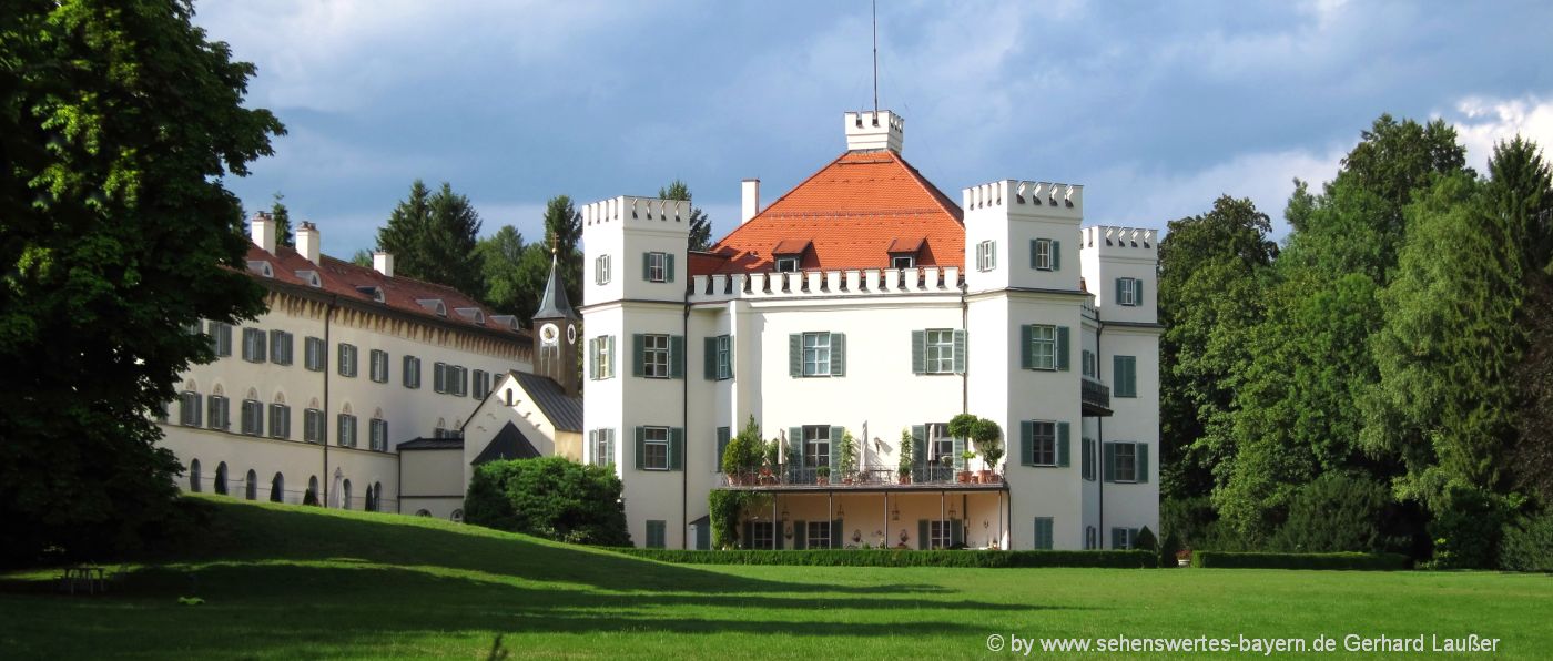 Ausflugsziele & Sehenswürdigkeiten Pöcking Schloß am Starnberger See